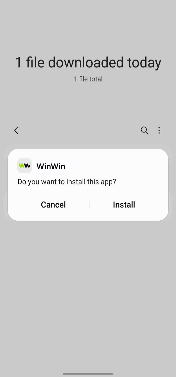 Get the WinWin Android APK file and install it safely.