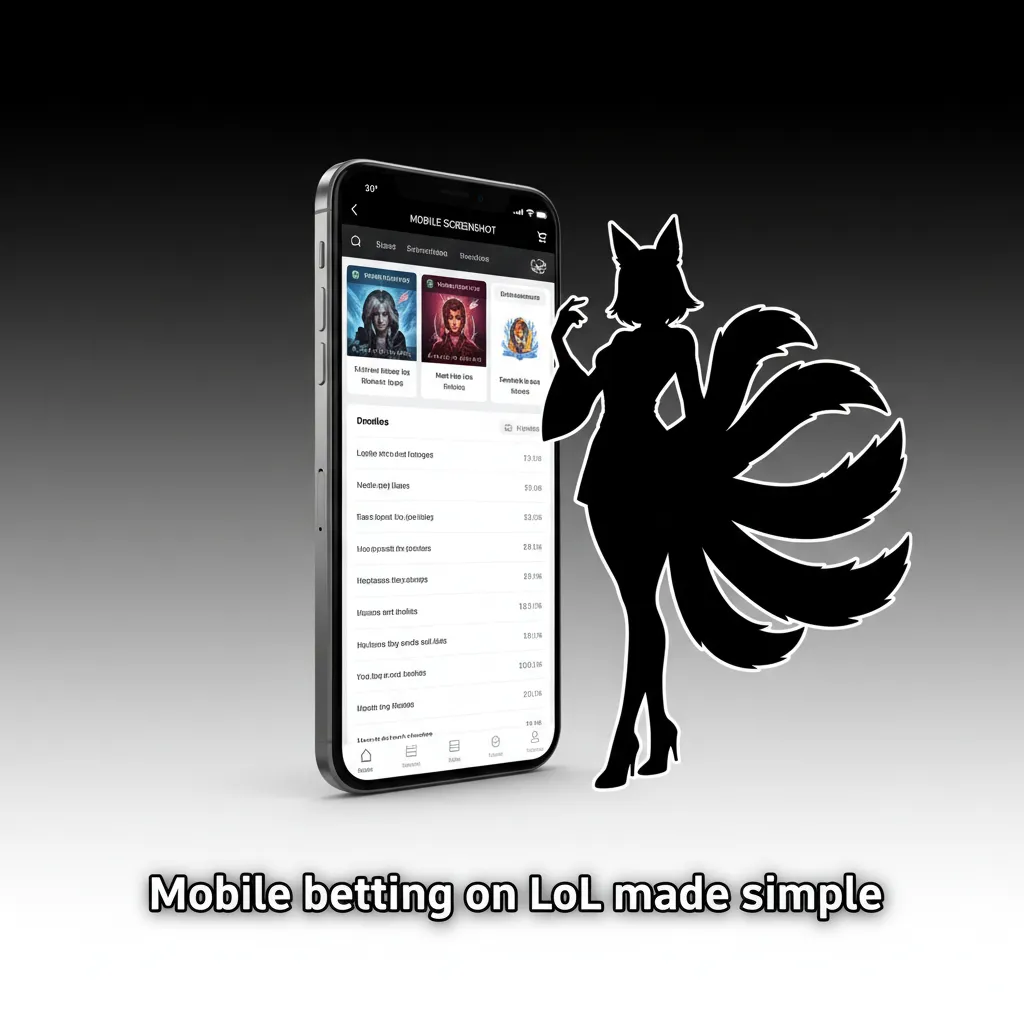 Mobile betting on LoL made simple