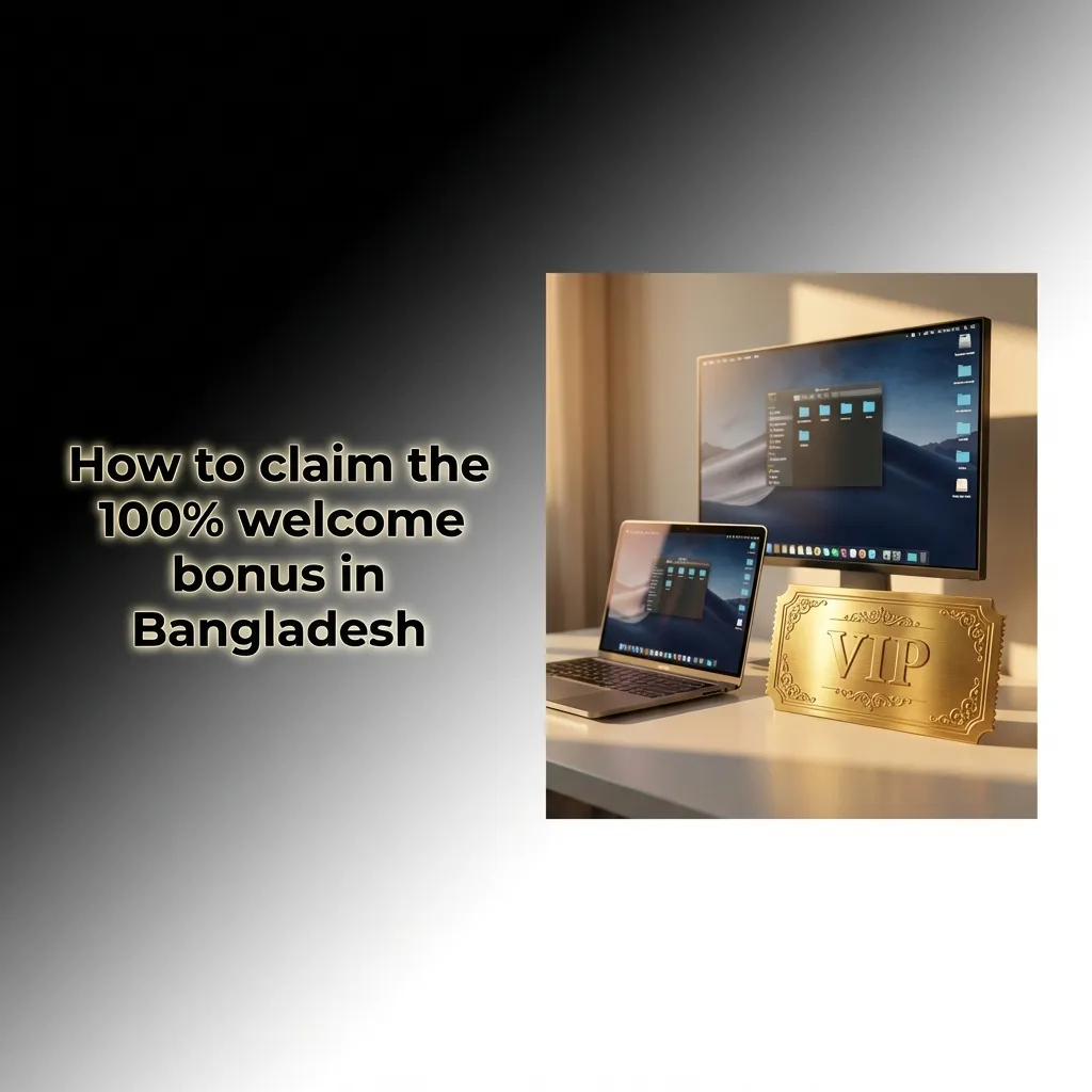 How to claim the 100% welcome bonus in Bangladesh